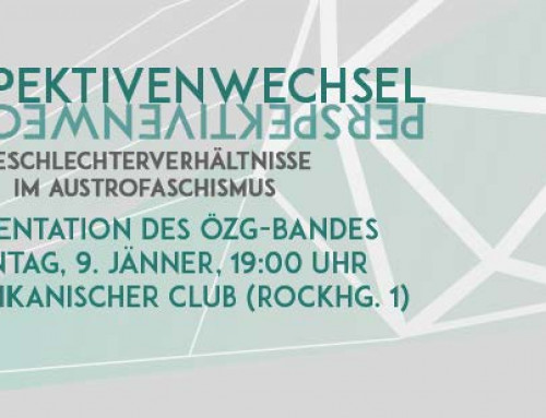 Geschlechterverhältnisse im Austrofaschismus!