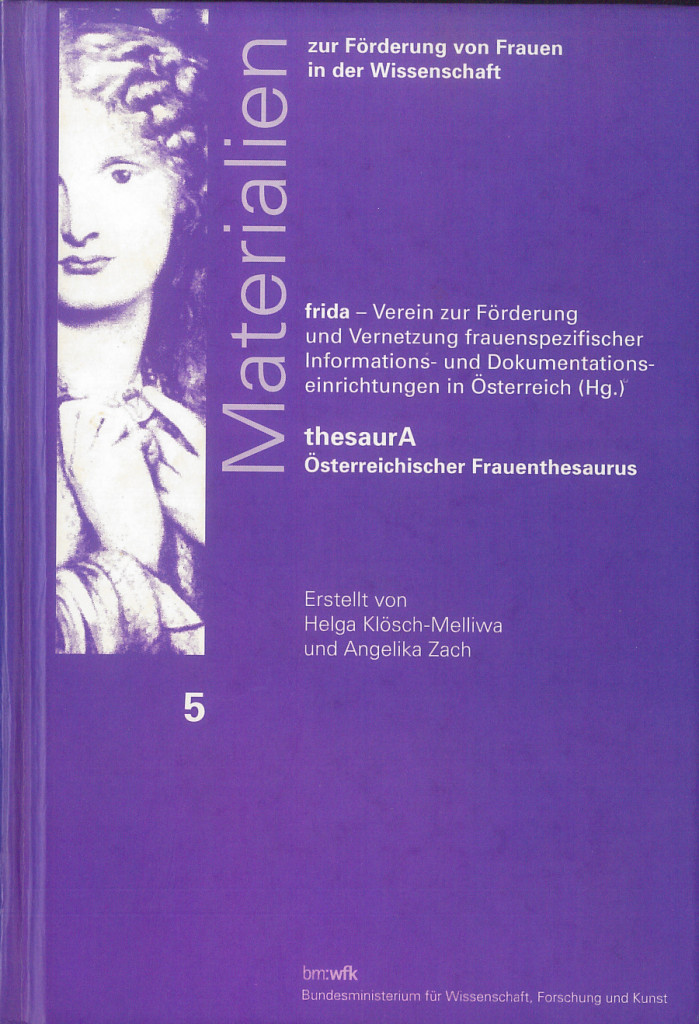 Buchcover von tesaurA Österreichischer Frauenthesaurus, 1996