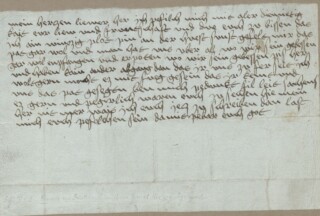 Die Abbildung zeigt einen deutschsprachigen Brief Eleonores.